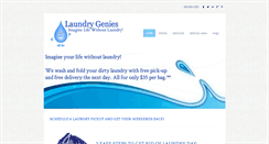 Desktop Screenshot of laundrygenies.com